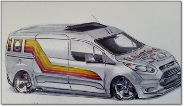 SEMA 2016 - 2016 Ford Transit 150 by Wyotech 